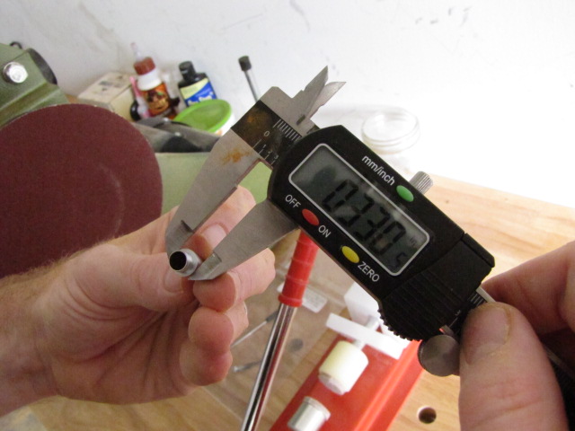 using a digital caliper to measure your pen kit accessories